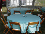 Round Tables with Chairs