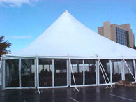 40x100 Century Top Tent with Clear Sides